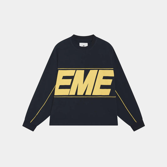 Eme Studios Crossline Navy Long Sleeve