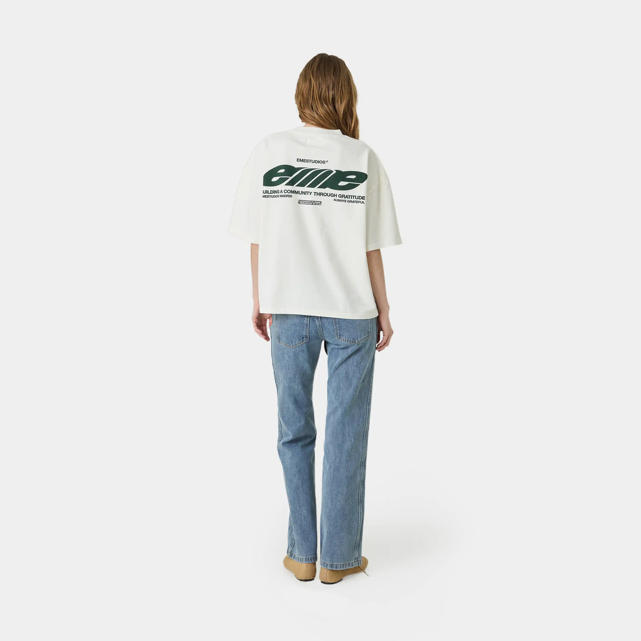Eme Studios DNA Off Sand Oversized Tee