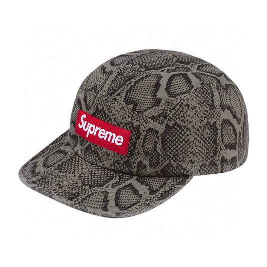 Supreme Washed Chino Twill Camp Cap 'Snake'