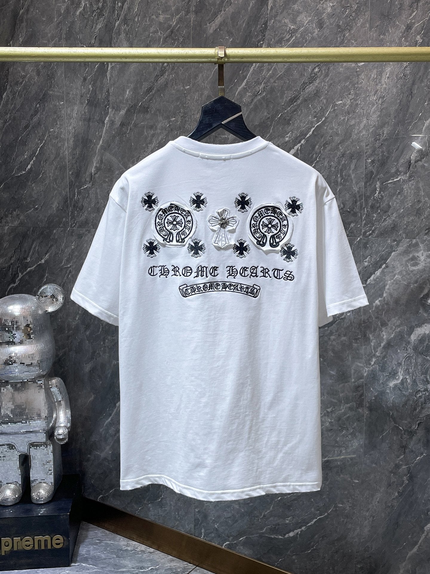 Chrome Hearts Cross Logo T-Shirt 'White'