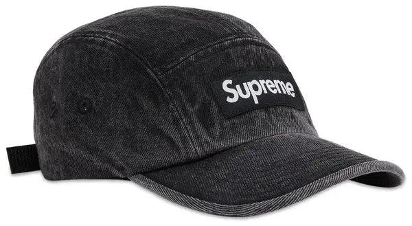 Supreme Denim Camp Cap 'Black'