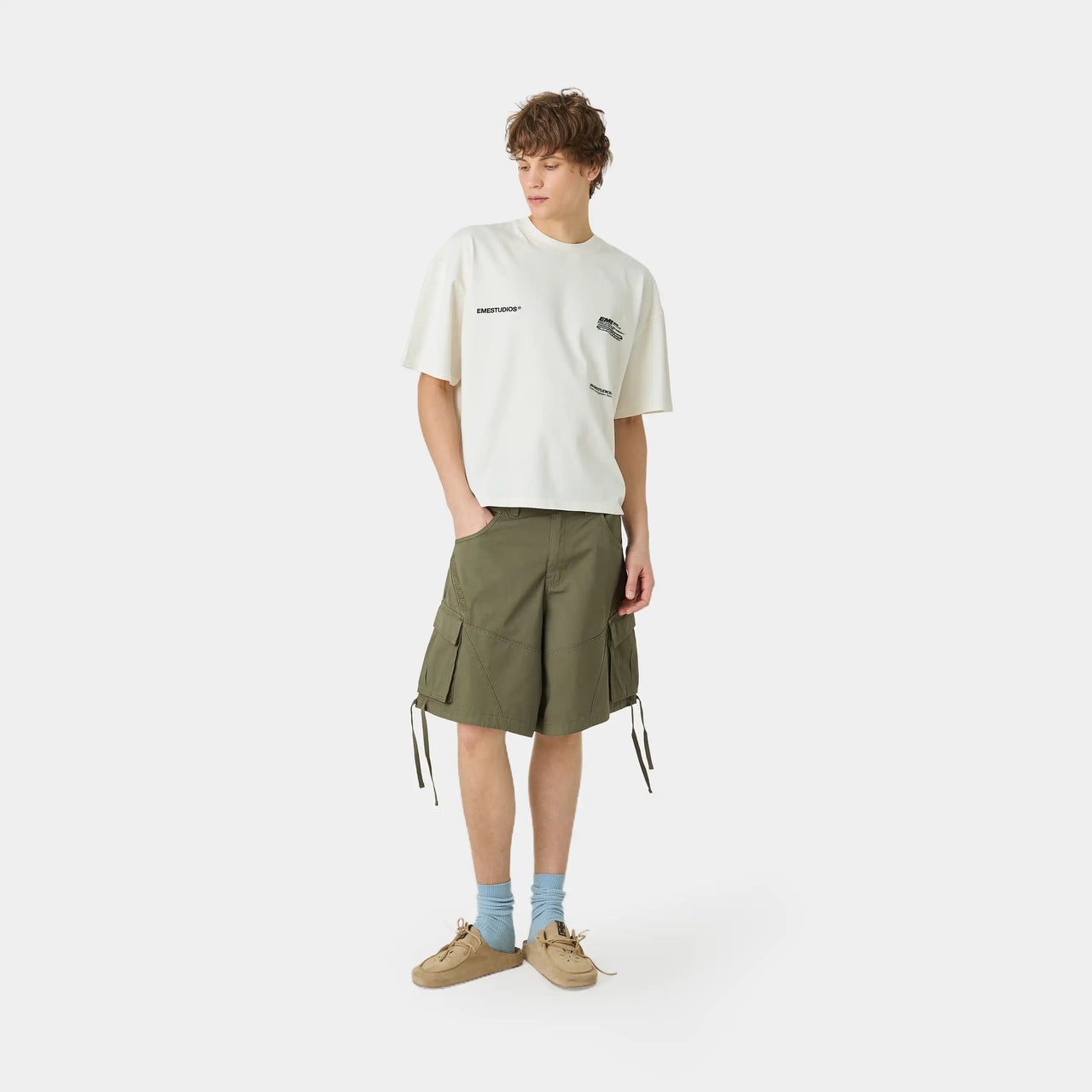 Eme Studios DNA Off Sand Oversized Tee