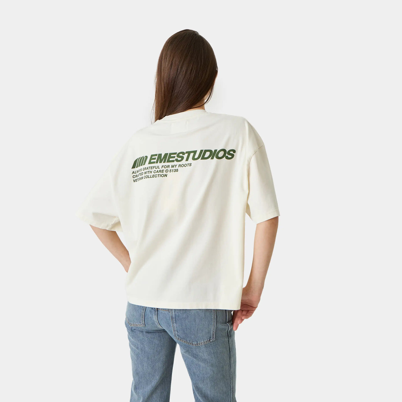 Eme Studios Roots Off Sand Oversized Tee