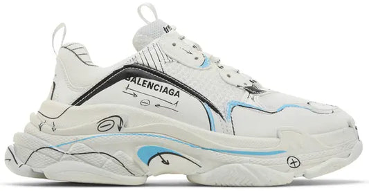 Balenciaga Triple S Sneaker 'Sketch - White'