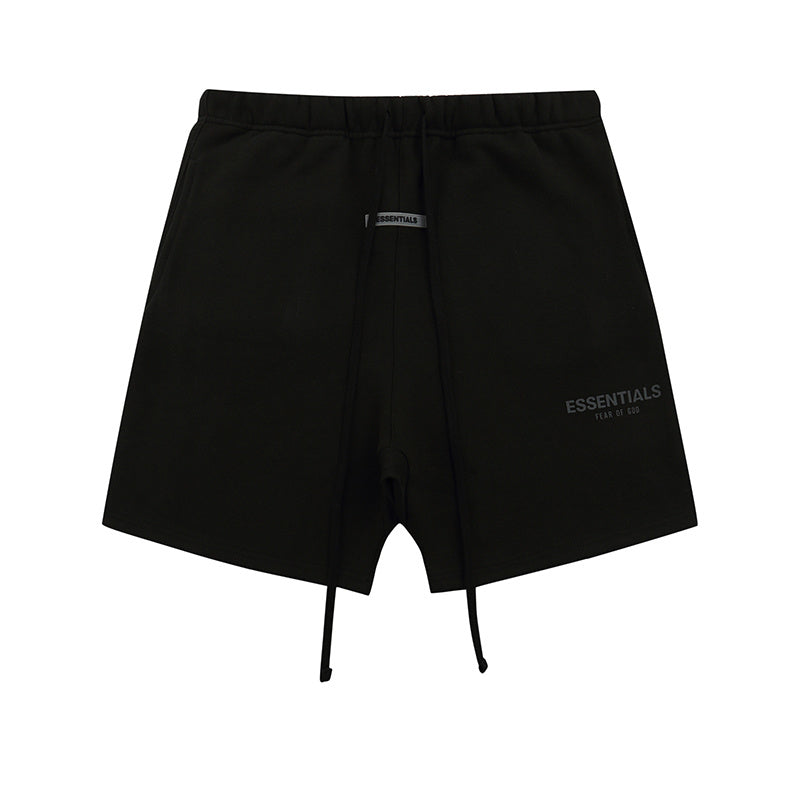 Fear of God Essentials Classic Fleece Sweatshort 'Jet Black'