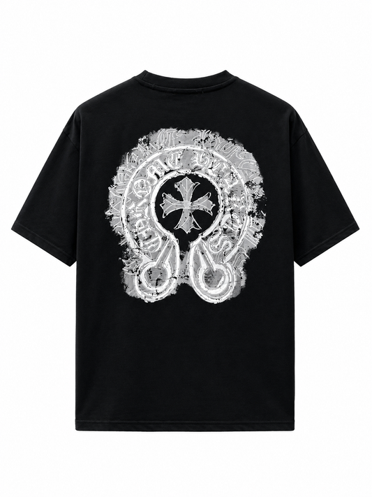 Chrome Hearts Classic Cross Retro T-Shirt 'Black'