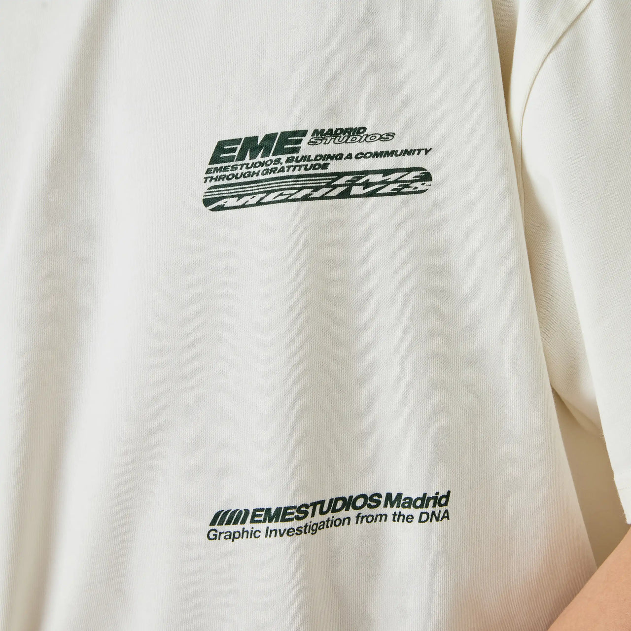 Eme Studios DNA Off Sand Oversized Tee