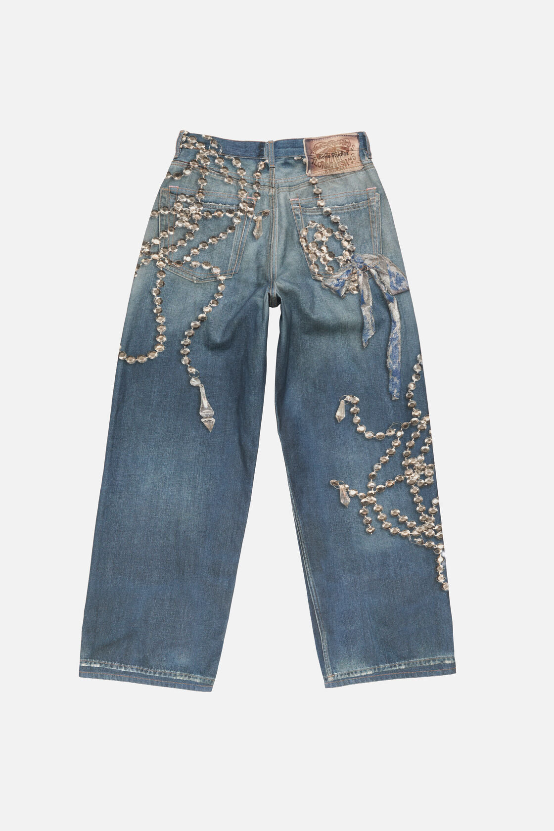 Acne Studios TROMPE-L’ŒIL Low waist, baggy leg