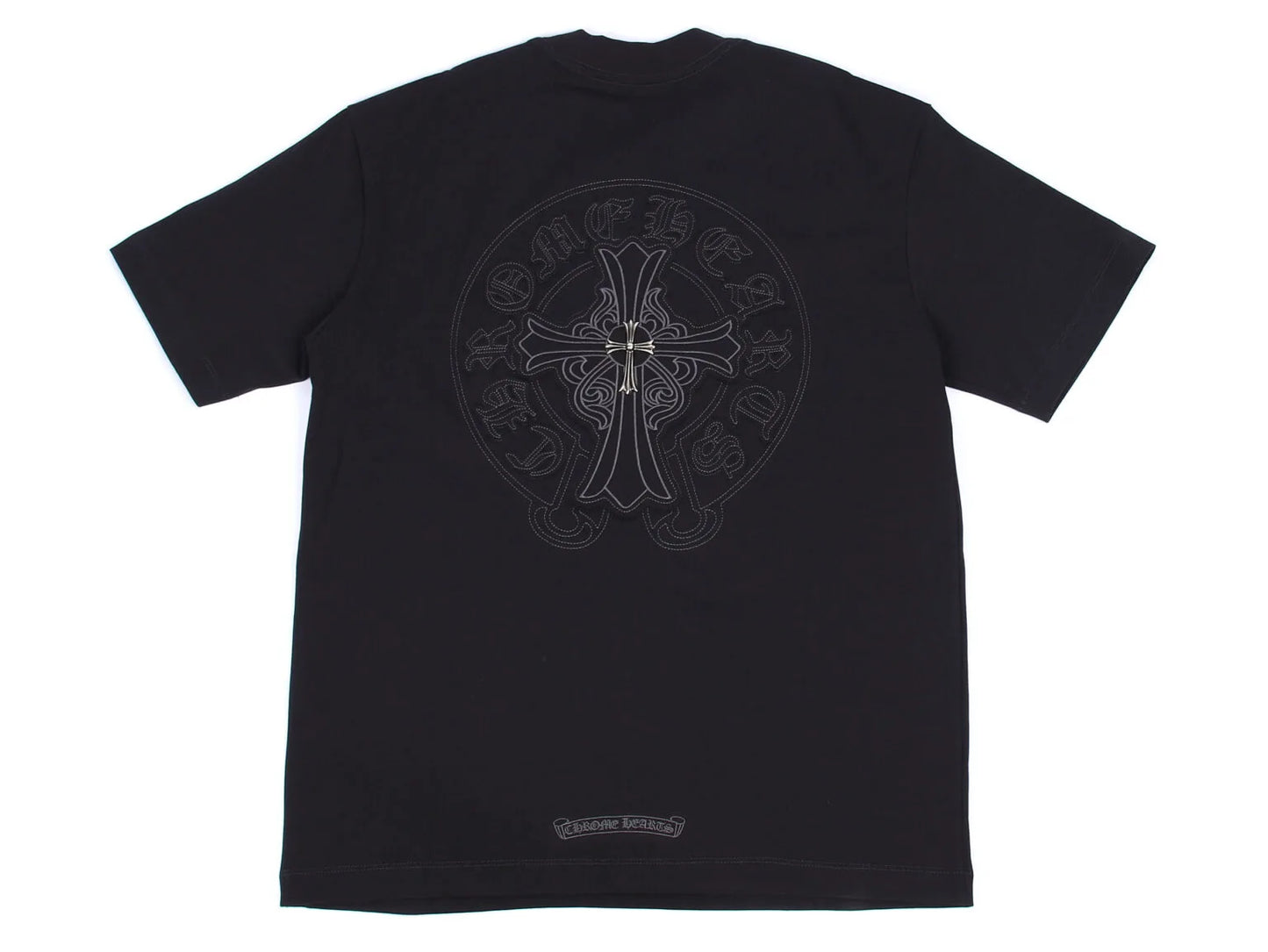Chrome Hearts Horseshoe Pin Cross T-Shirt 'Black'