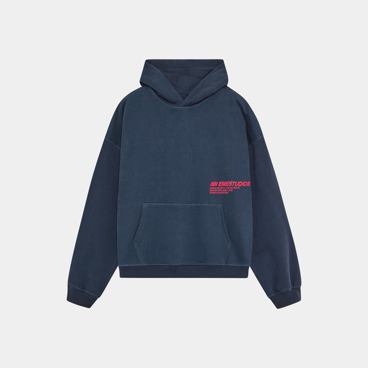 Eme Studios Roots Navy Oversized Hoodie