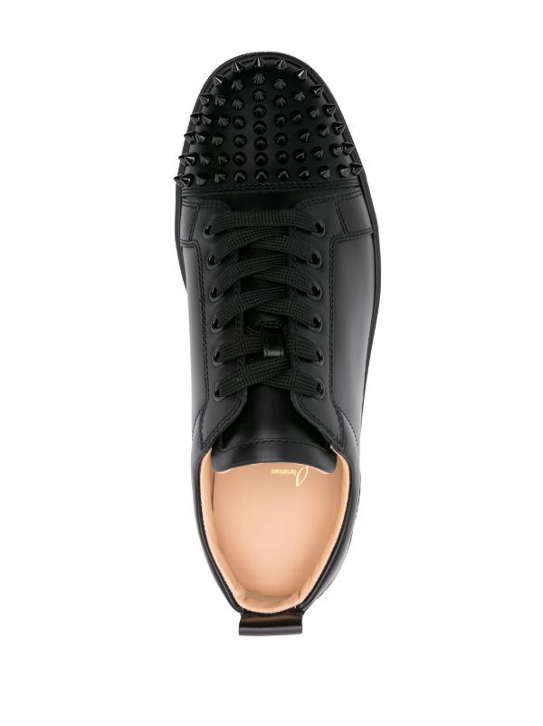 Christian Louboutin Louis Junior Spikes Flat 'Black'