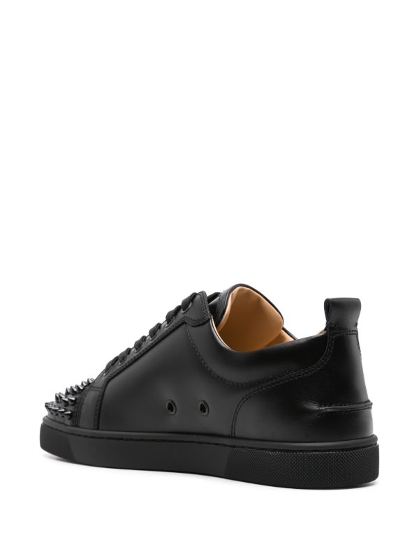Christian Louboutin Louis Junior Spikes Flat 'Black'