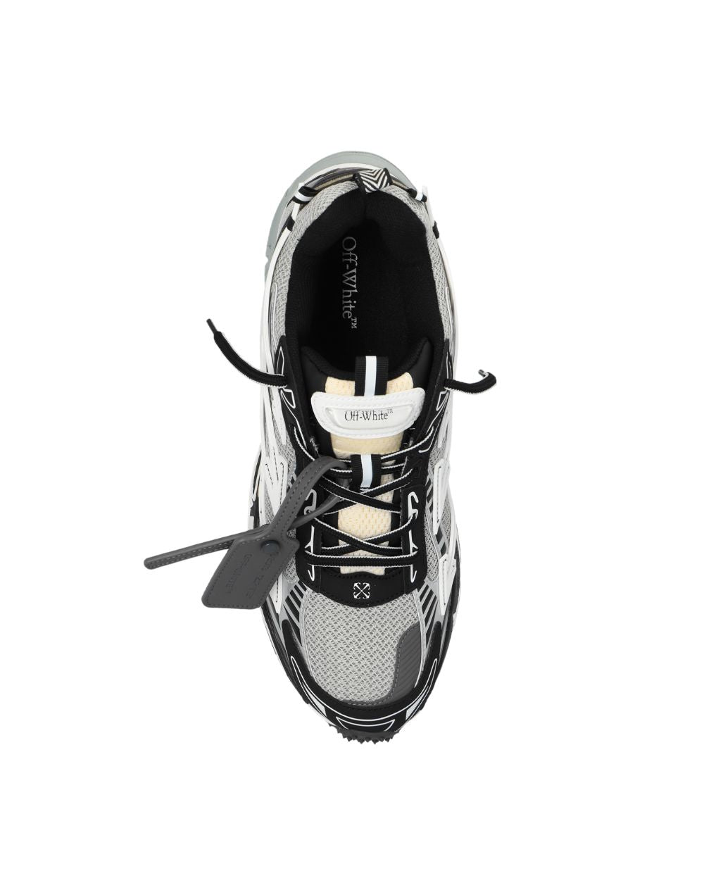 Off White Be Rigth Back Grey Black