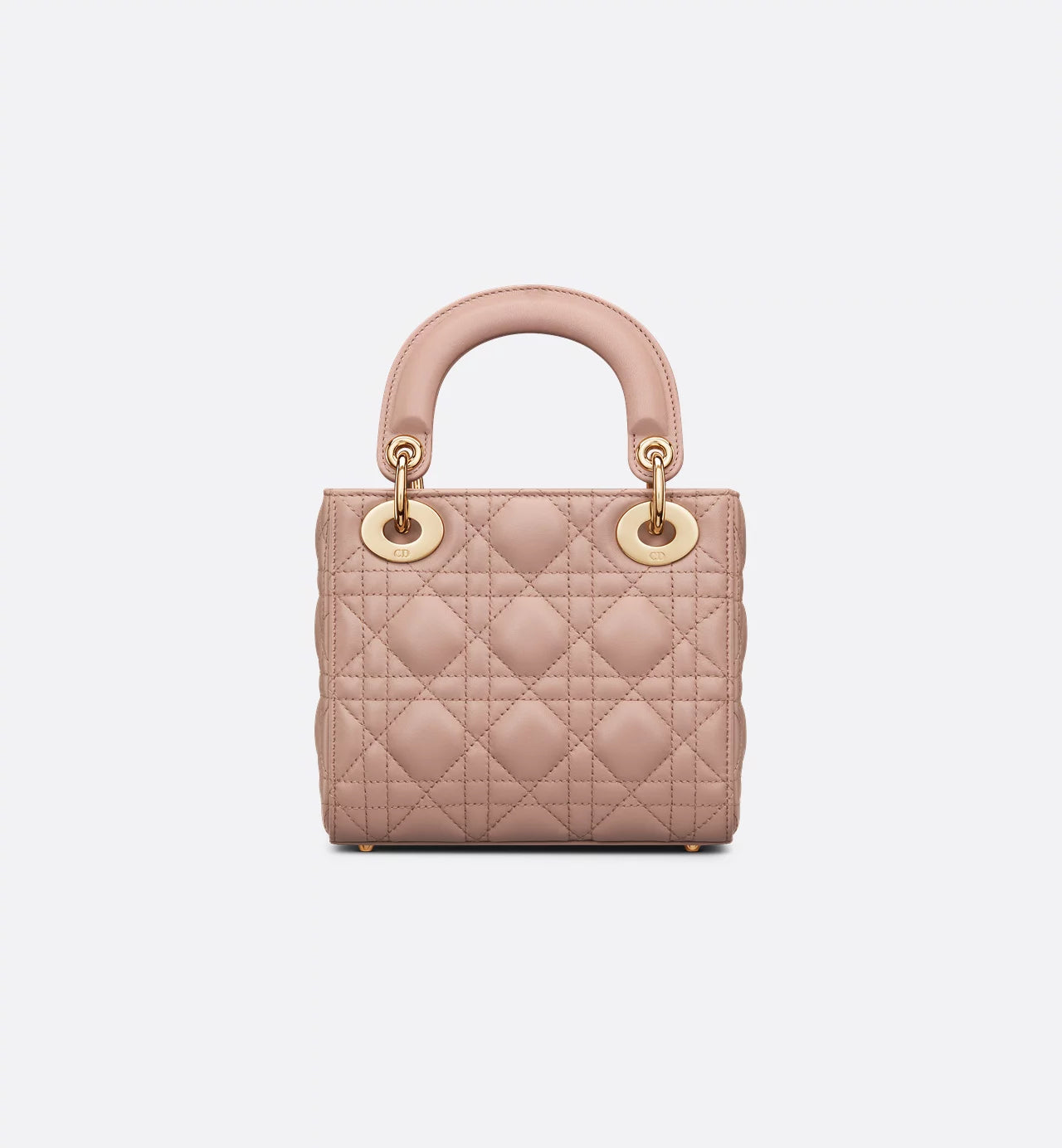 Dior Mini Lady Dior Bag Blush Cannage Lambskin