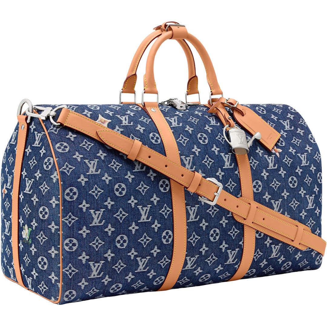 Louis Vuitton Keepall Bandoulière 50 Blue