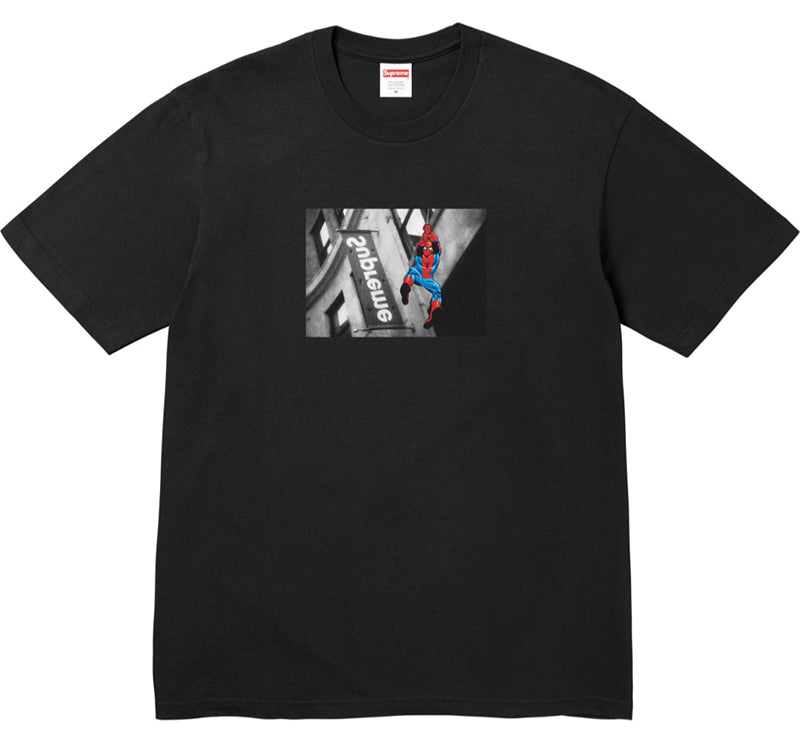Supreme x Spider-Man Tee 'Black'