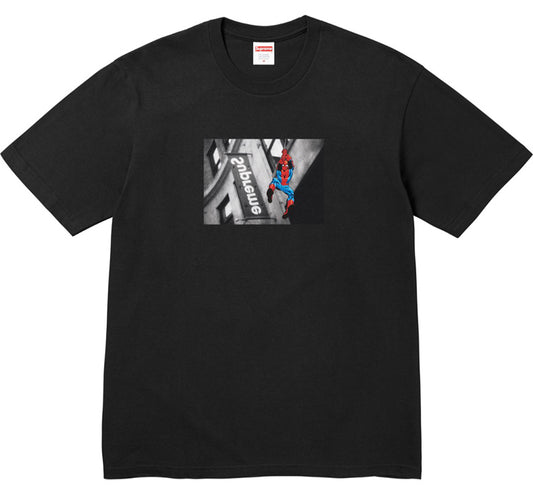 Supreme x Spider-Man Tee 'Black'