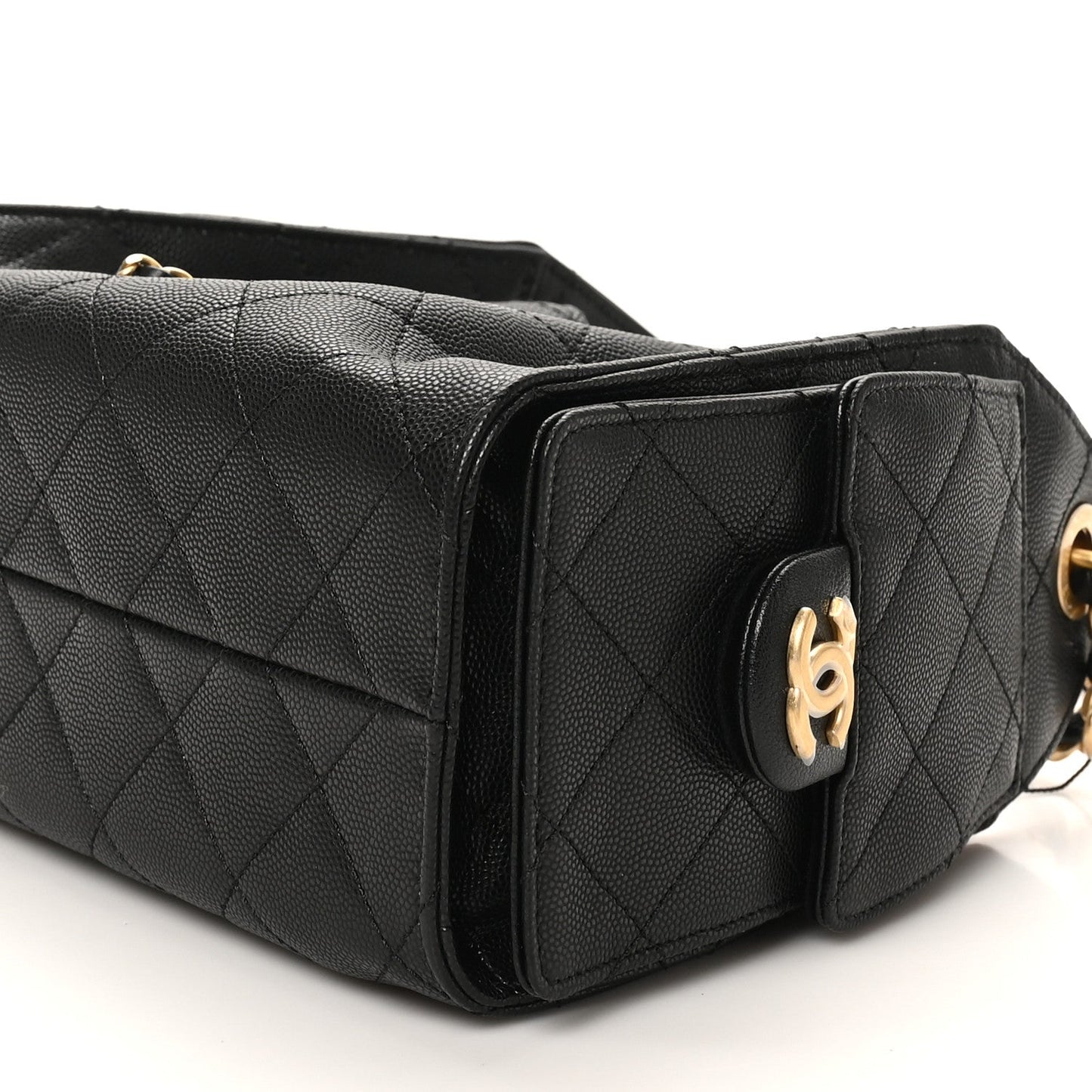 Chanel
Caviar Quilted Mini Chanel 25 Handbag Black