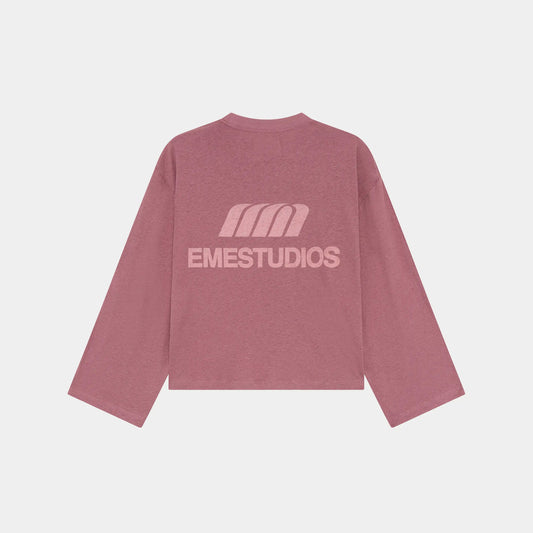 Eme Studios Cotten Burgundy Long Sleeve