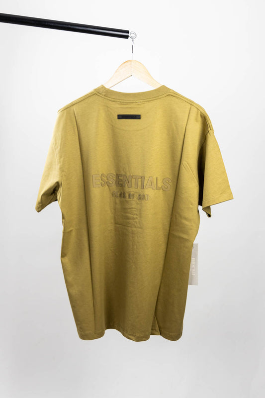 Fear of God Essentials T-shirt (SS21) 'Amber'